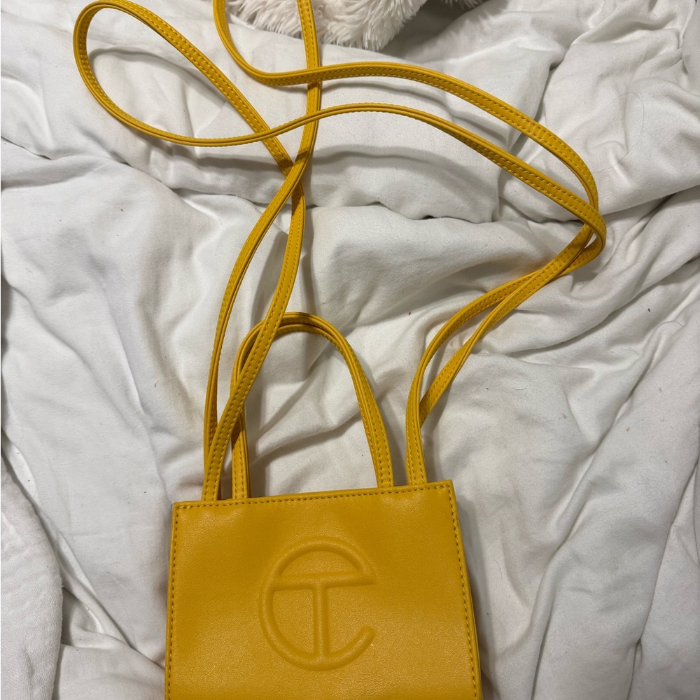 Telfar Mini Bag in Sunny Yellow